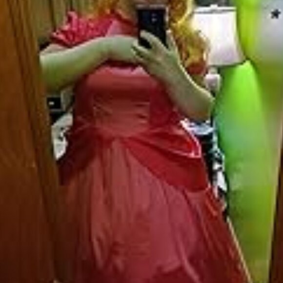 Women's Princess Peach Coostume Set, 3XL - Picture 1 of 5